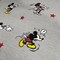 Licensed Disney Print Mickey & Minnie Stars Cotton Spandex Knit Fabric by the Yard
